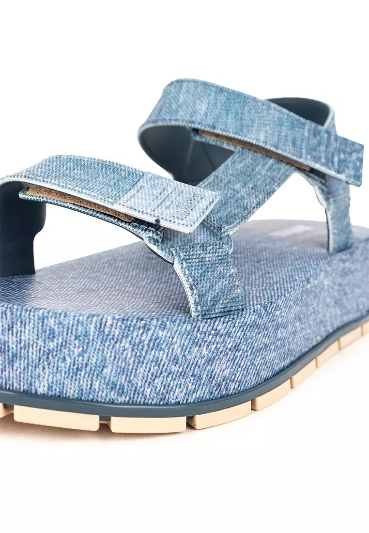 Flowing Denim Platforms