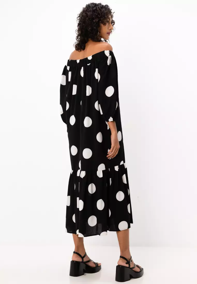 black long dress open back Sloan Dress, In Ivory, Size M, Adam Lippes Spring 2026