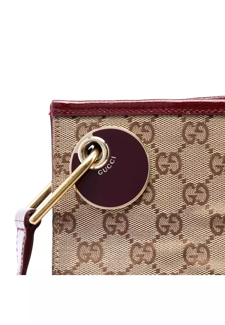 Pre-Loved Gucci Gg Canvas Eclipse Crossbody
