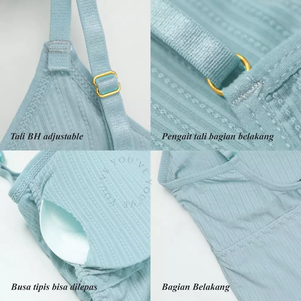 You've (YouHave) Tank Top Tanktop Tangtop Singlet Wanita Crop Top Sport Bra 100085