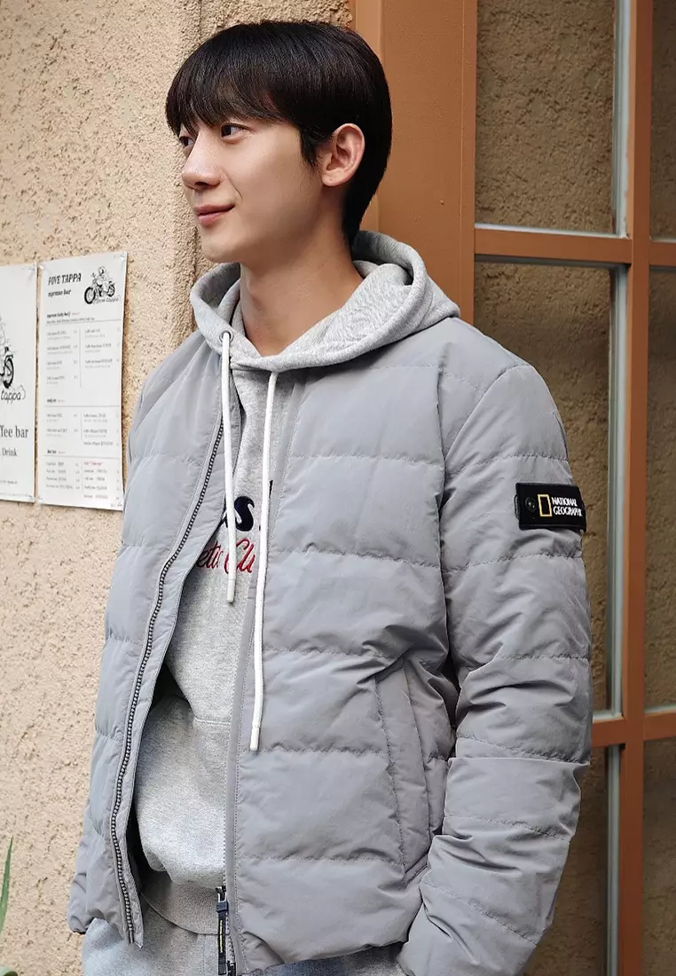 男女同款HERON U領輕便羽絨外套