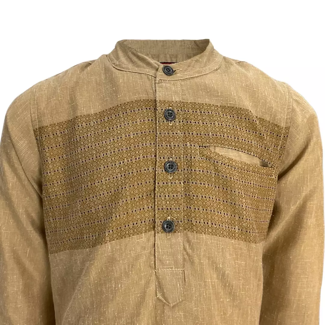 Pingu Koko Kurta Anak Laki Laki Printing Panjang Cream 93900527