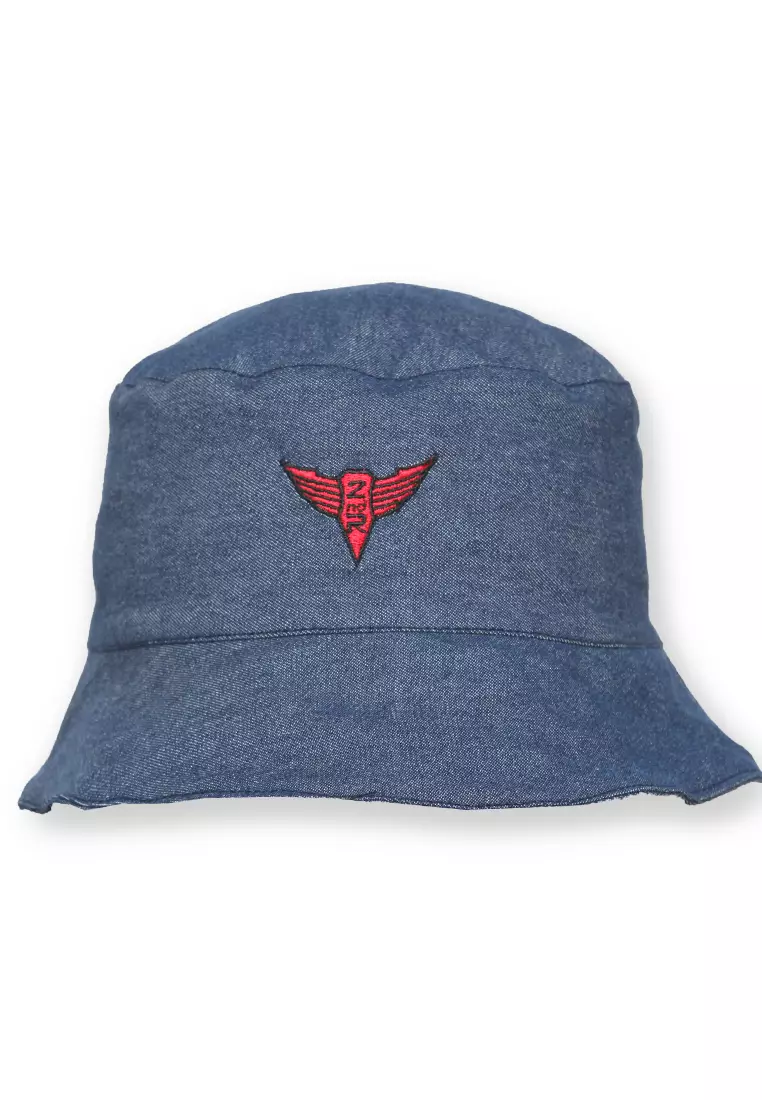 Men Bucket Hat Blue
