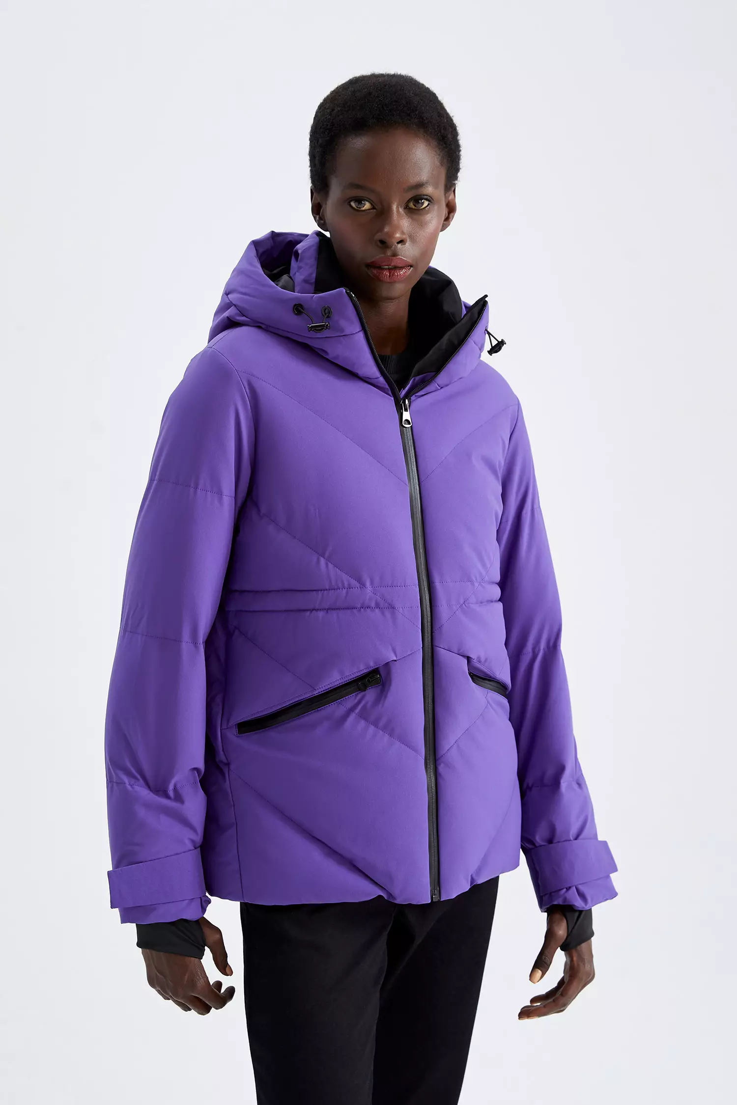 Purple outlet winter jacket