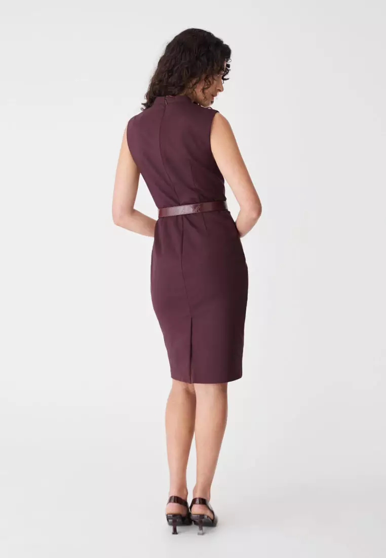 Fiona Asymmetric Pencil Dress
