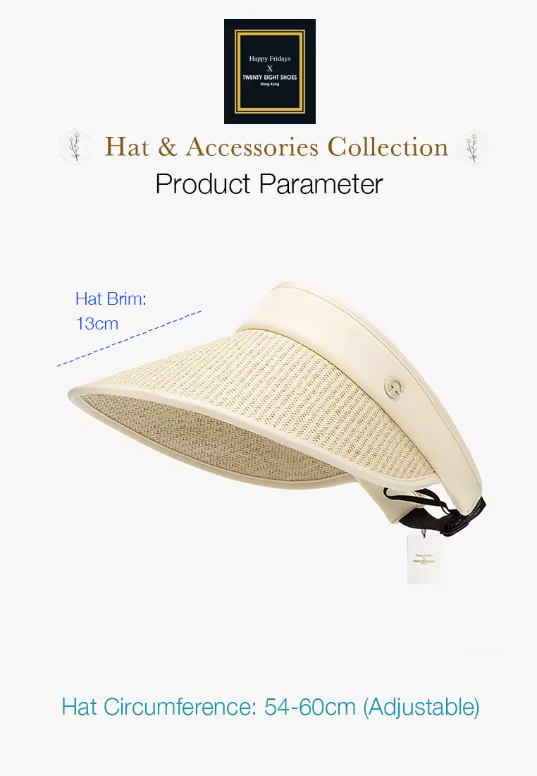 Foldable Natural Straw Sun Hat JW MC-22H029