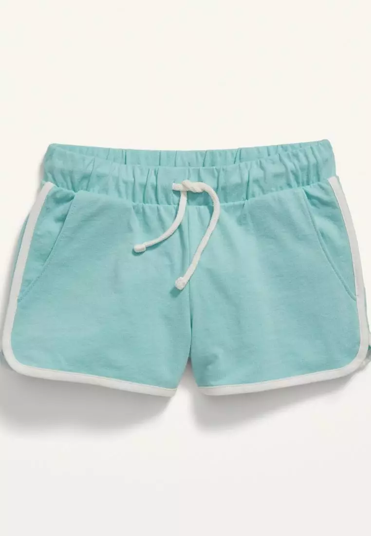 Logo-Graphic Jersey Shorts for Girls