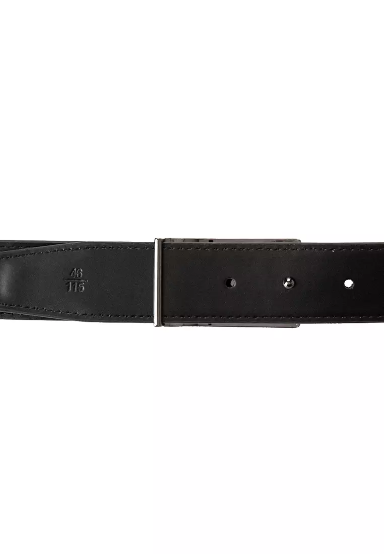 Ikat Pinggang Pira Kulit Sintetis Premium Sabuk Gesper Branded Impor Men Belt Casual F