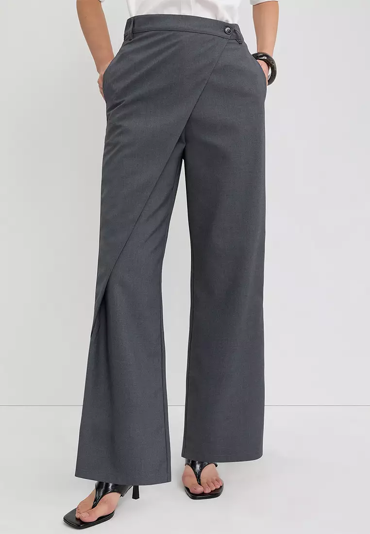 Asymmetric Layered Pants