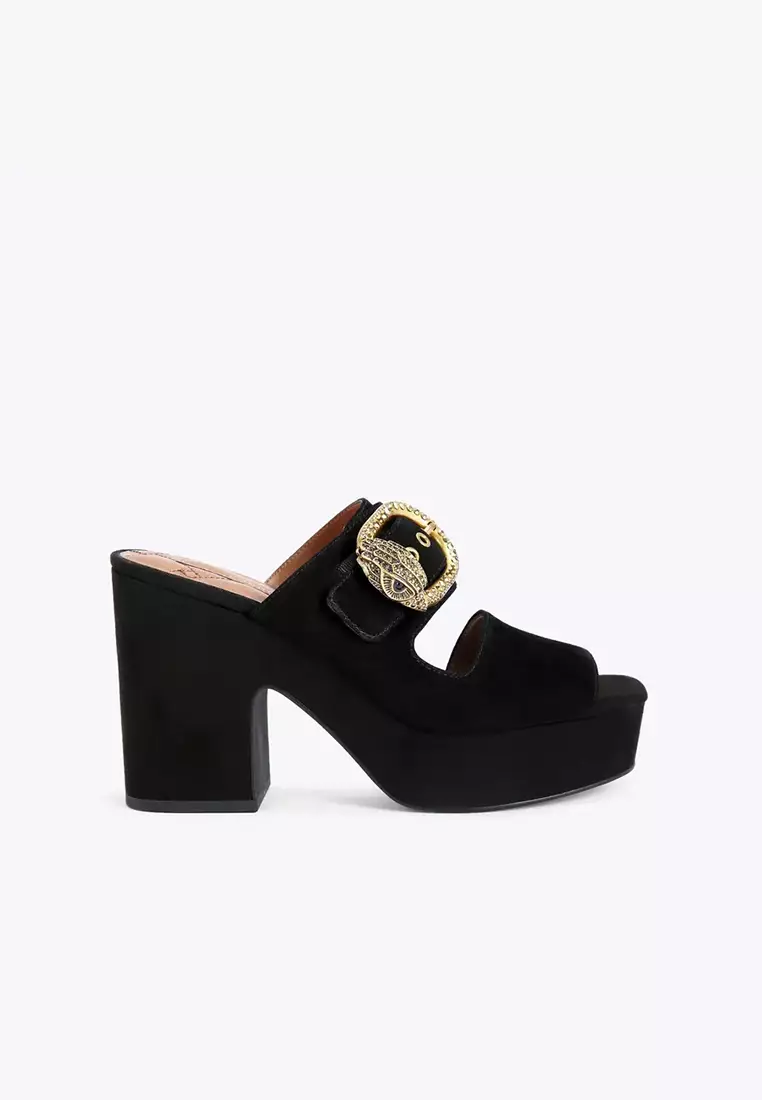 Discount on Kurt Geiger  shoes - SKU: Mayfair Platform Sandal Black