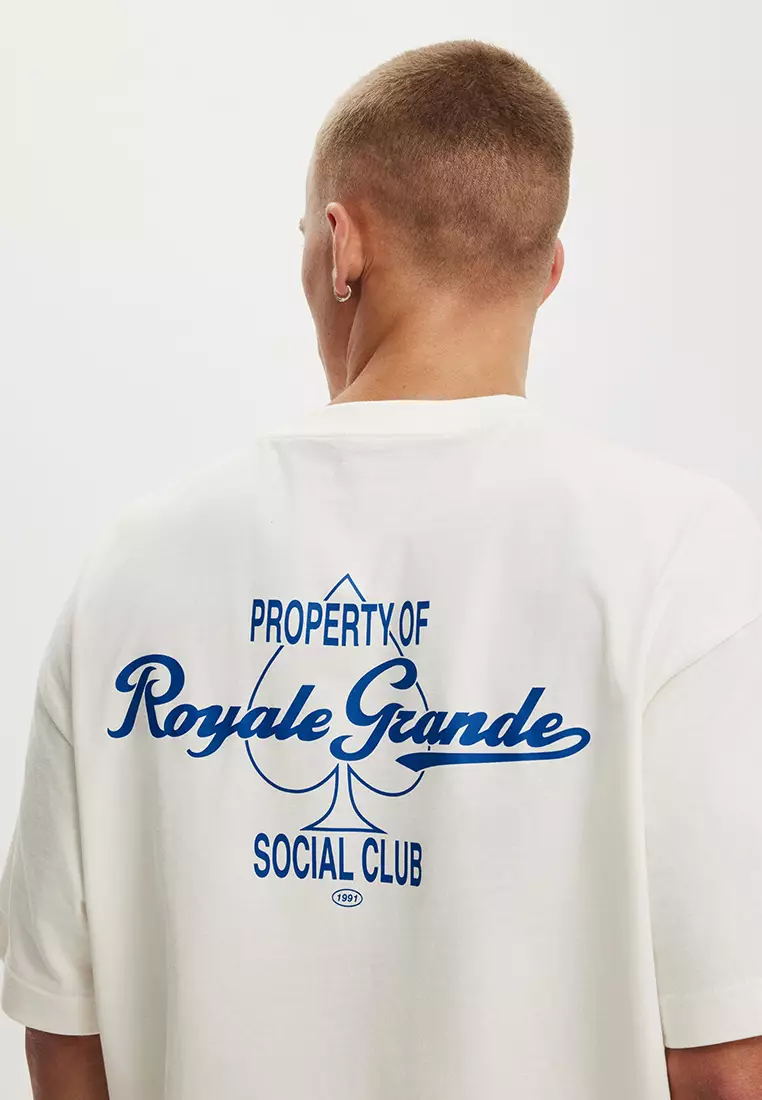 Box Fit Text T-Shirt