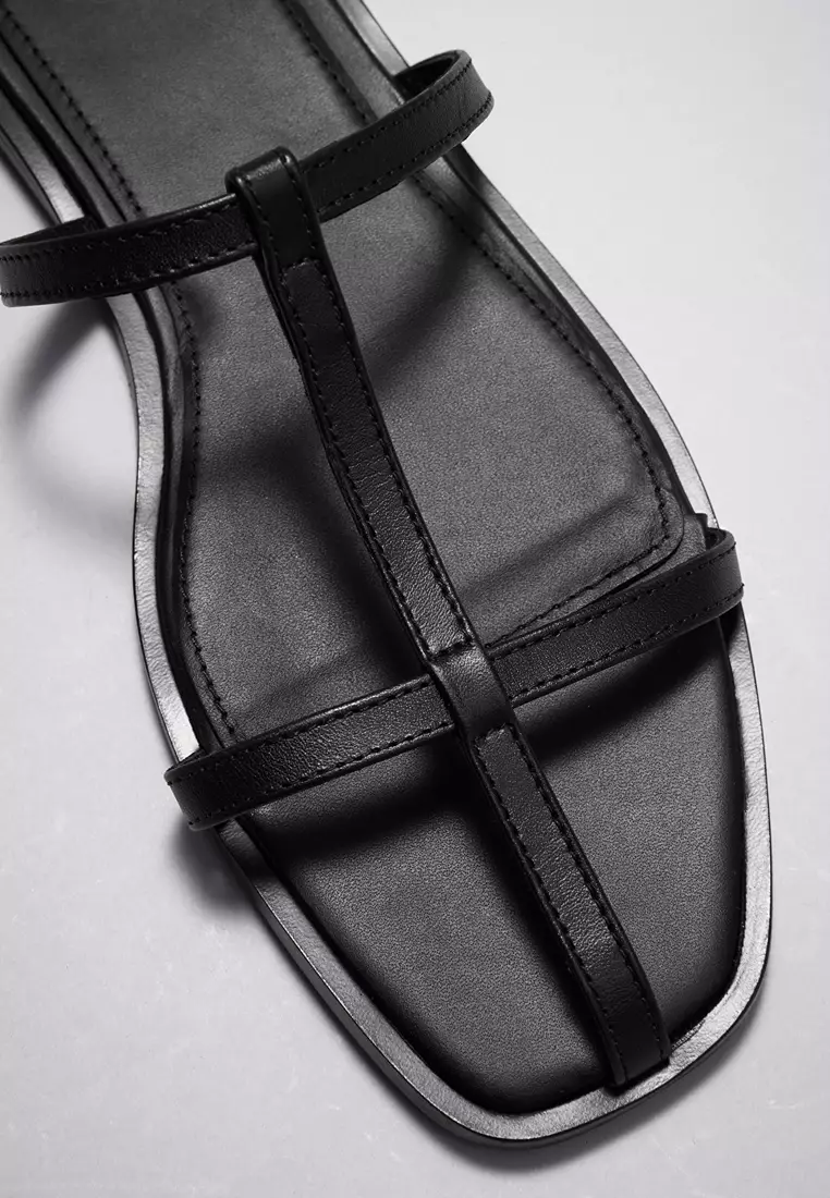 Buy & Other Stories Leather Strap Sandals 2024 Online ZALORA