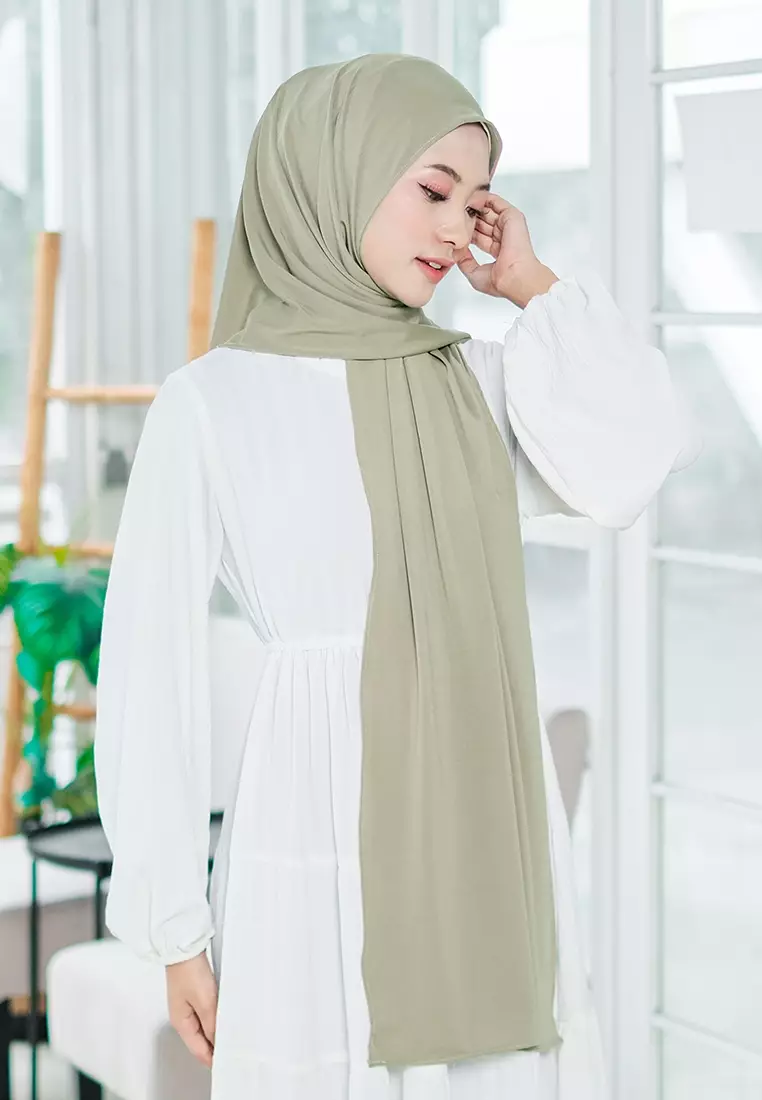 HIJAB INSTAN QILA - OLIVE
