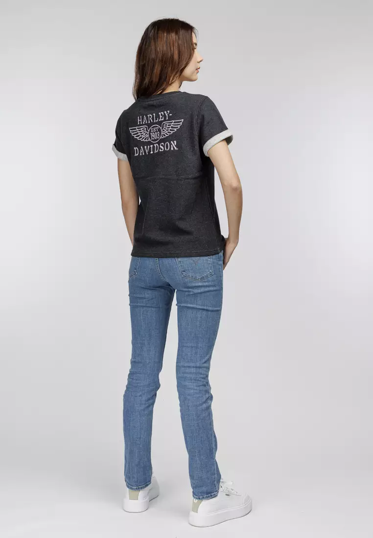 Harley-Davidson At Ease Short Sleeve Pullover