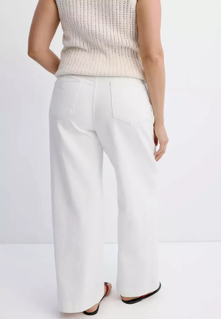 High-Waisted Wide Leg Jeans