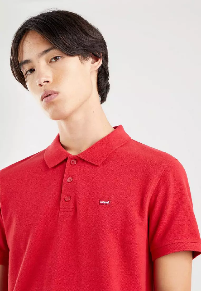 Levi's red polo shirt store