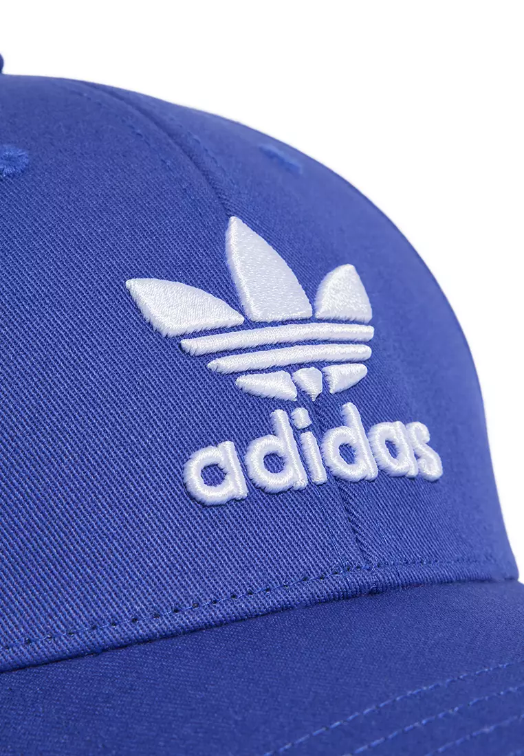 Adidas trefoil hot sale cap blue