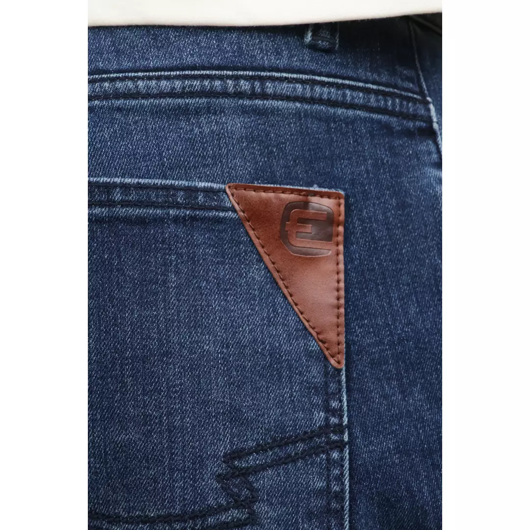 Emba Denim - Delmar Celana Panjang Denim Pria Regular Fit Dark Stone