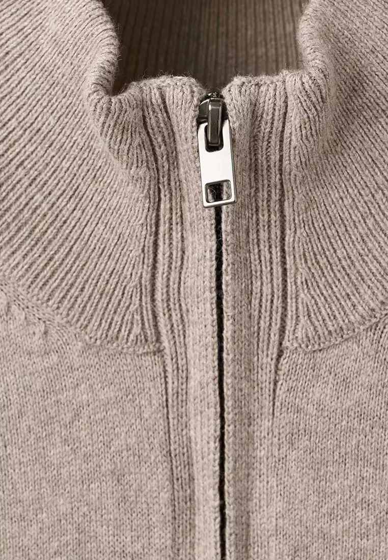 Zip Neck Jumper