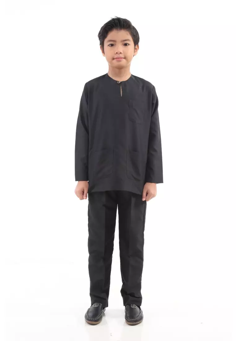 Baju Melayu Moden Teluk Belanga For Kids