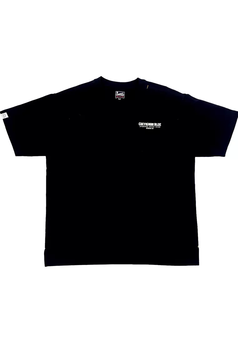 新春開運 男女適穿 V57飛馬印花寬鬆短袖T恤