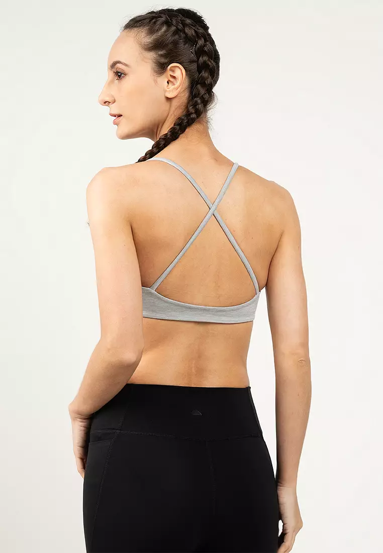 Ultra Soft Minimal Strappy Crop Bra