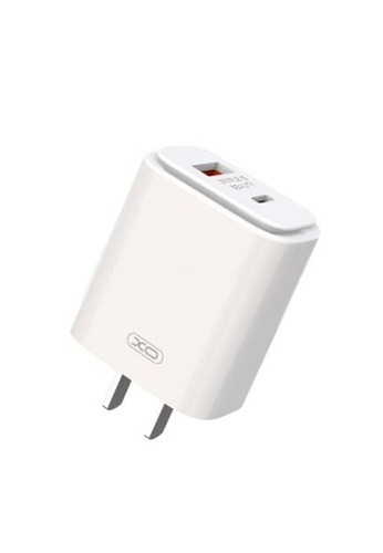 Latest Gadget white XO L90A US PD20W+QC18W Fast Charging – White F47FAES112D9FDGS_1
