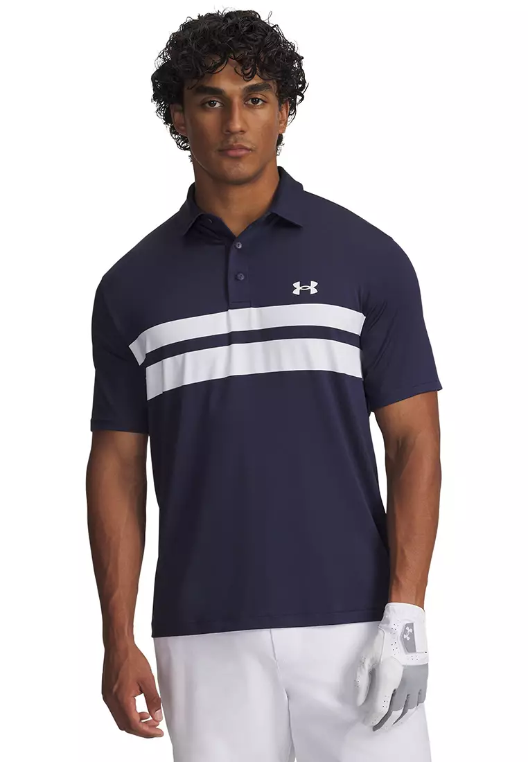 Playoff Stripe Men's Polo Shirt