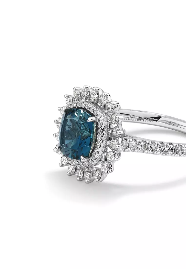 Michael hill deals blue topaz ring