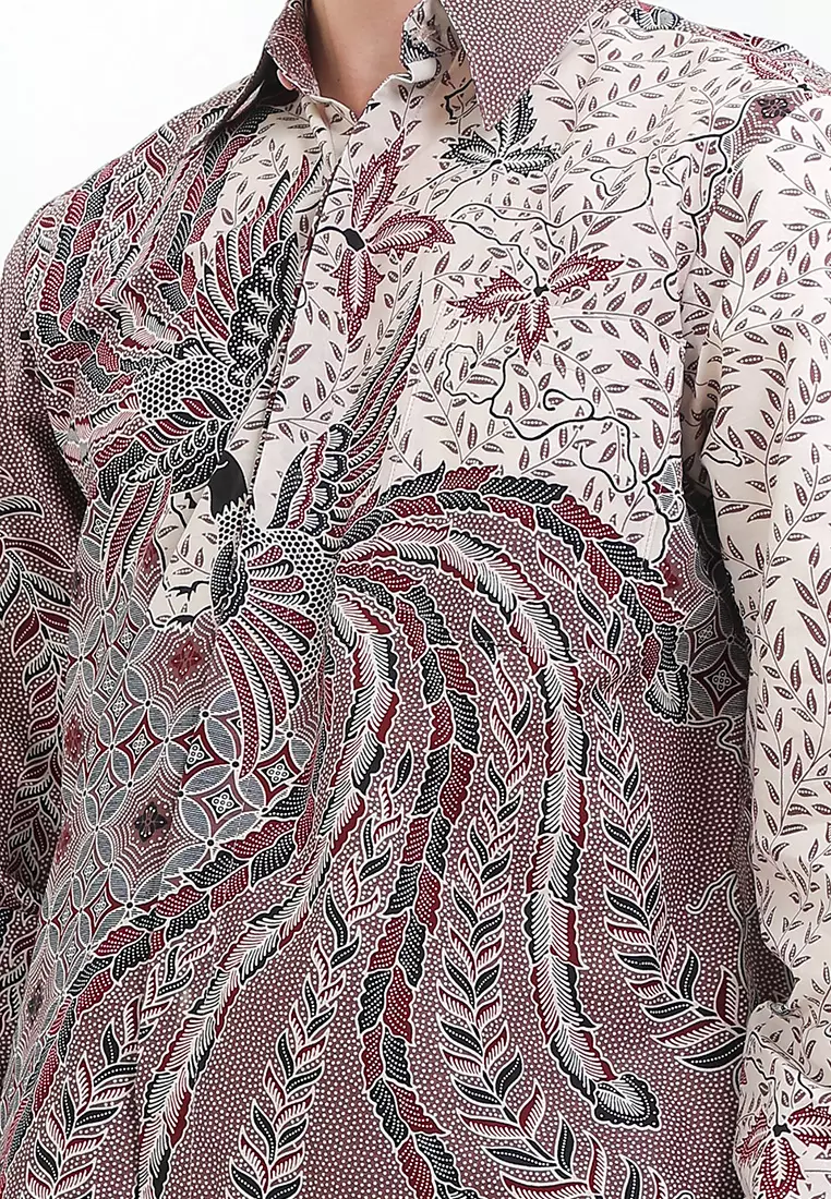 Clark Shirt Kemeja Batik Pria Panjang