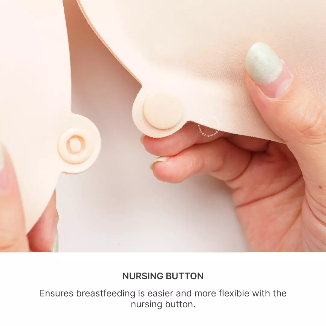 Nathalie Maternity Classic Bra 1 pcs NTBM 3457 - Magic Grey