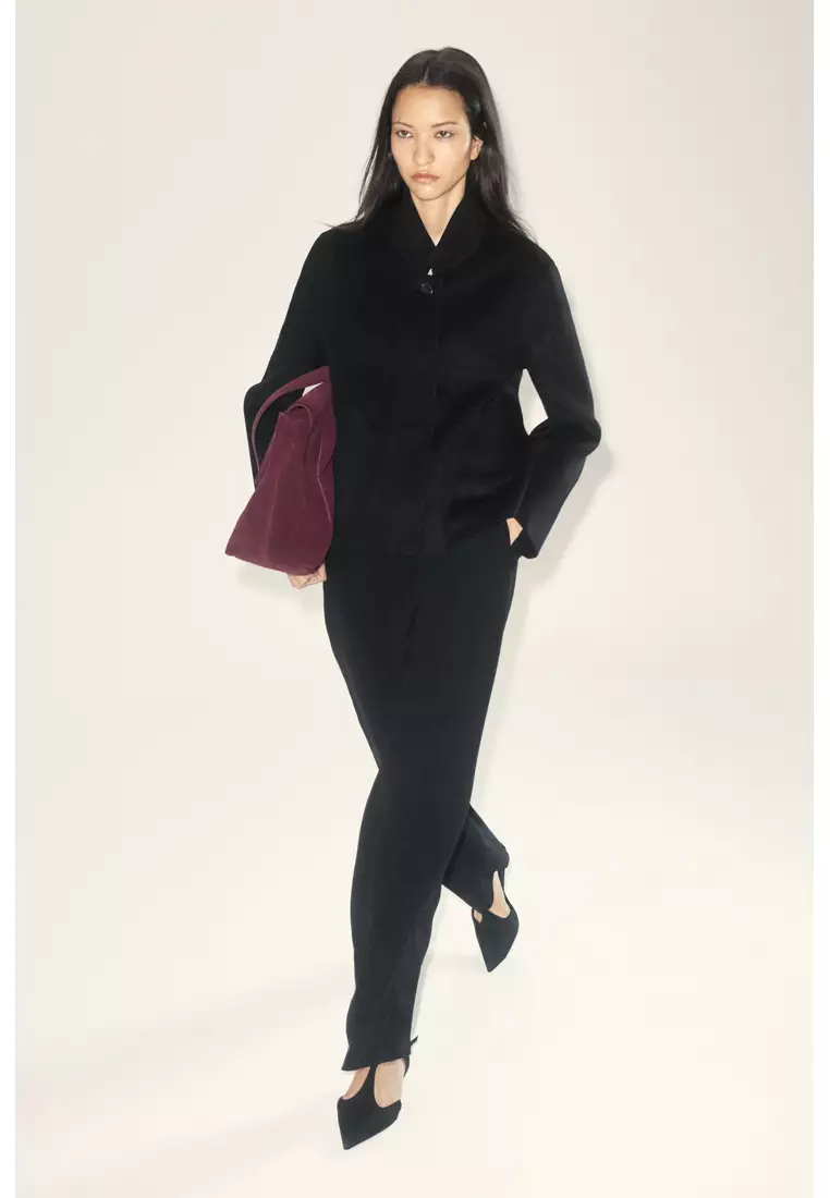 STRUCTURED DOUBLE-FACED WOOL JACKET