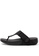 Fitflop black FitFlop TRAKK II Men's Water-Resistant Toe-Post Sandals - All Black (EJ3-090) 010B5SH704A5F5GS_5