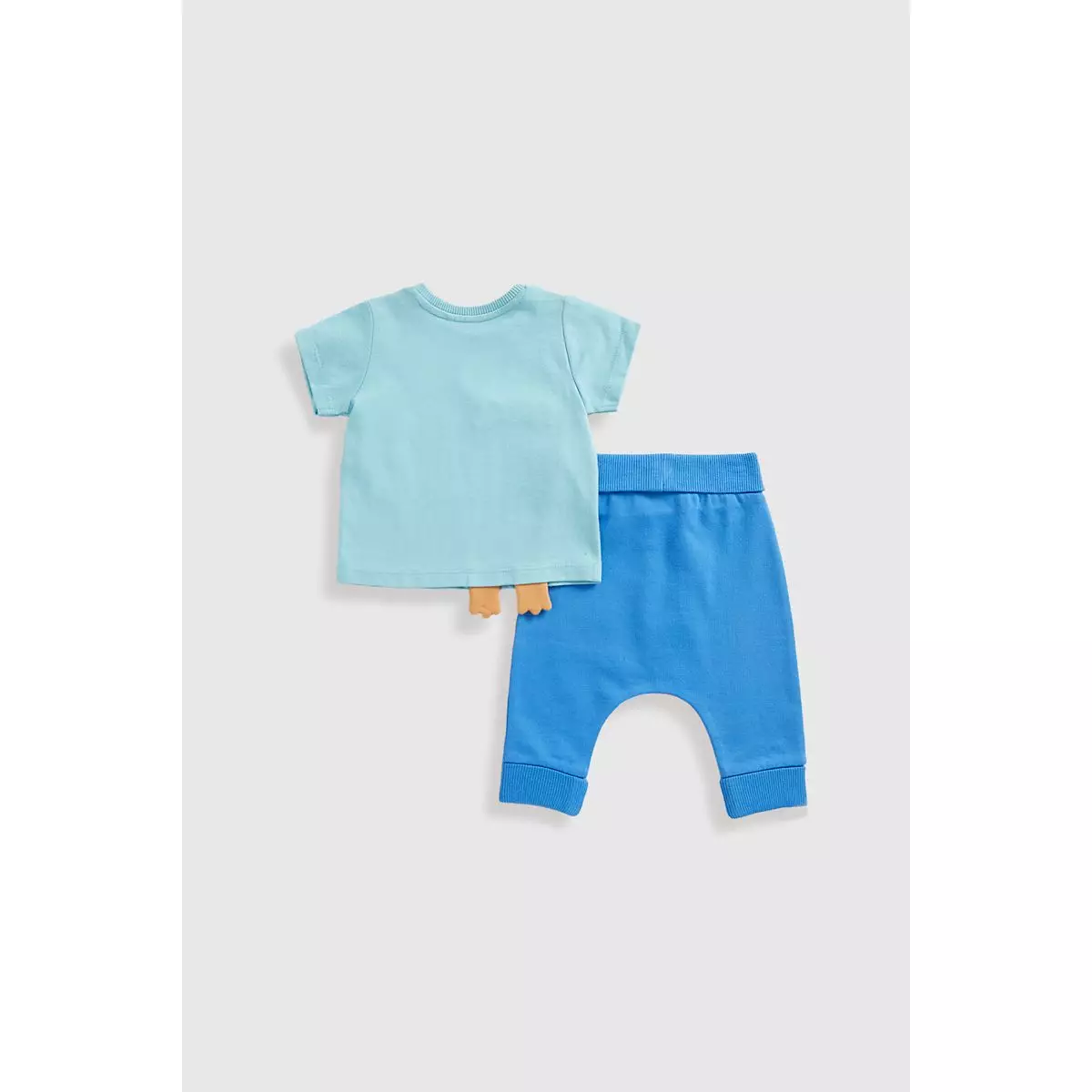 Mothercare Tiger T-Shirt and Jogger Set - Set Baju Bayi Laki (Biru)