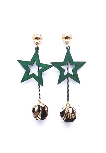 Jual Istana Accessories Anting Ganesha Star Fashion Earrings Original Zalora Indonesia