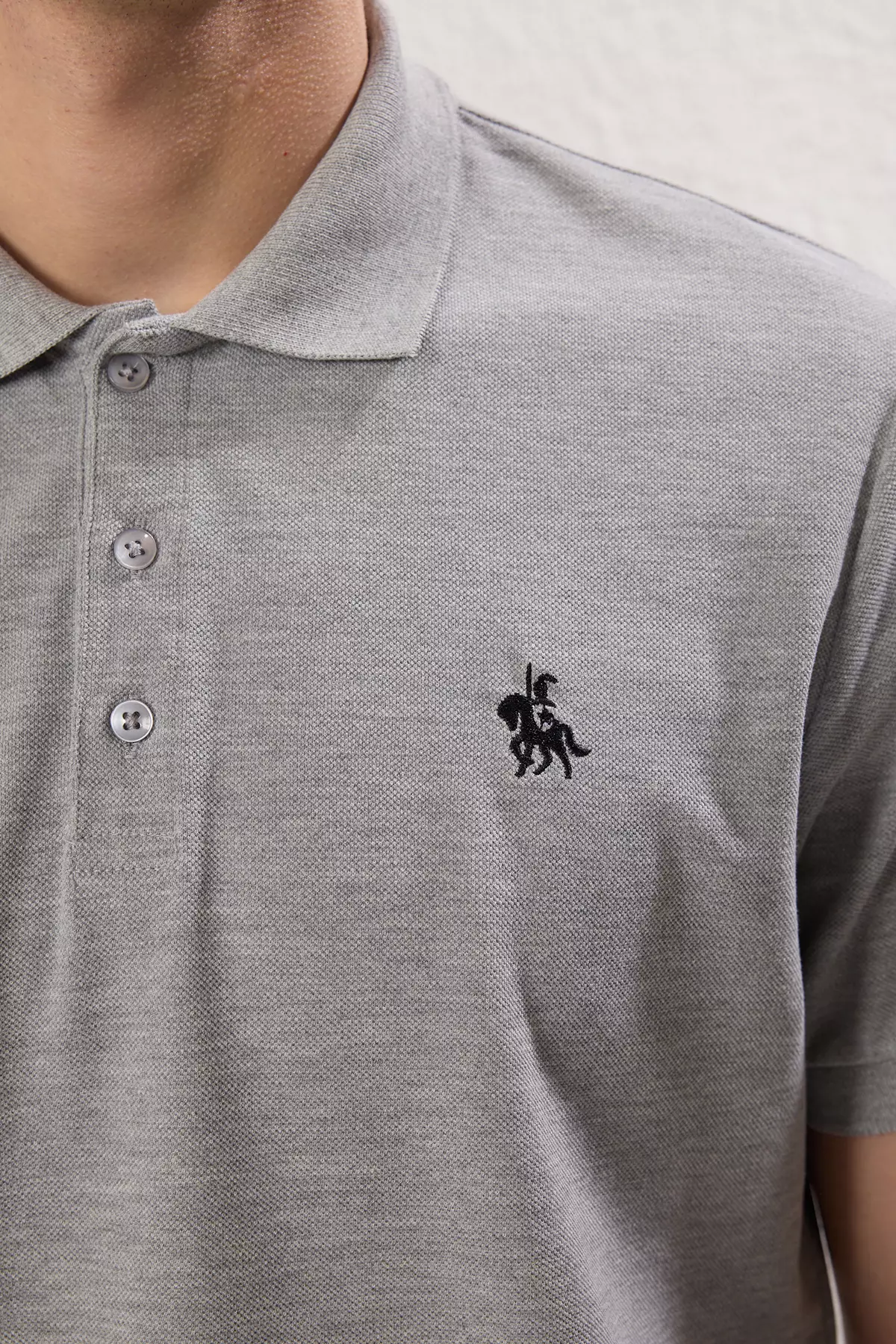 Embroidered Polo Shirt