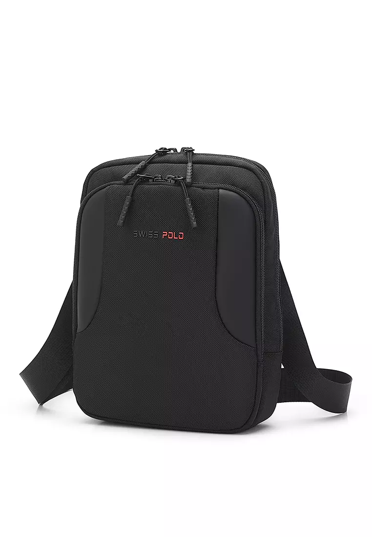 Men's Sling Bag / Crossbody Bag (Tas Selempang Pria) - Hitam