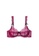 XAFITI red Women's French Style Summer Sexy See-through Lace Lingerie Set (Bra and Underwear) - Wine Red F4B99US6BB134DGS_2