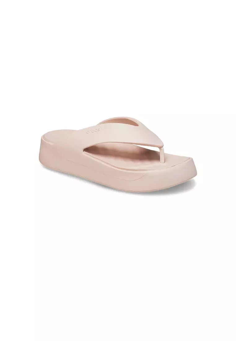 Discount on Crocs  shoes - SKU: Women's Getaway Platform Flip In Quartz