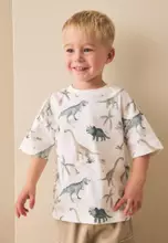 White Watercolour Dinosaurs