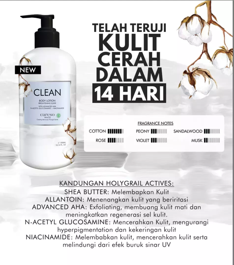 CARESO - Body Lotion - Clean 300ML