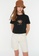 Trendyol black Black Printed Crop Knitted T-Shirt 0C383AA0856689GS_4