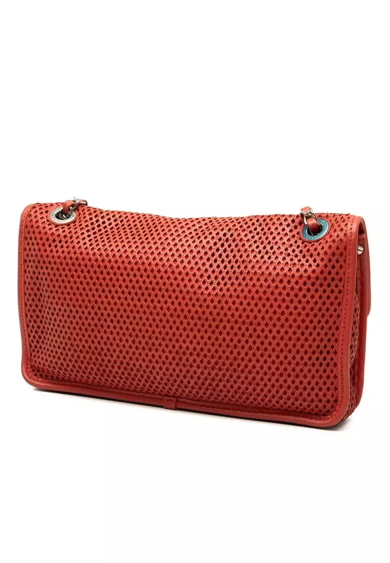 Pre-Loved Chanel Medium Perforated Calfskin Up In The Air Flap