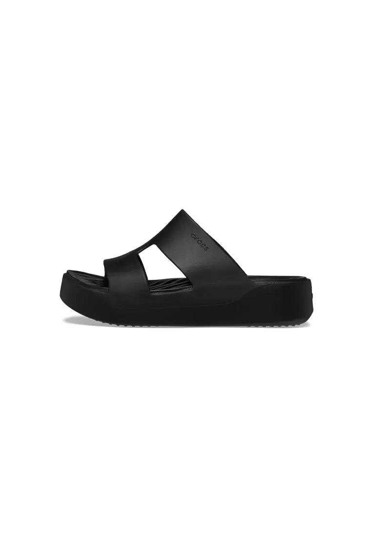 Women's Getaway Platform H-Strap in Black