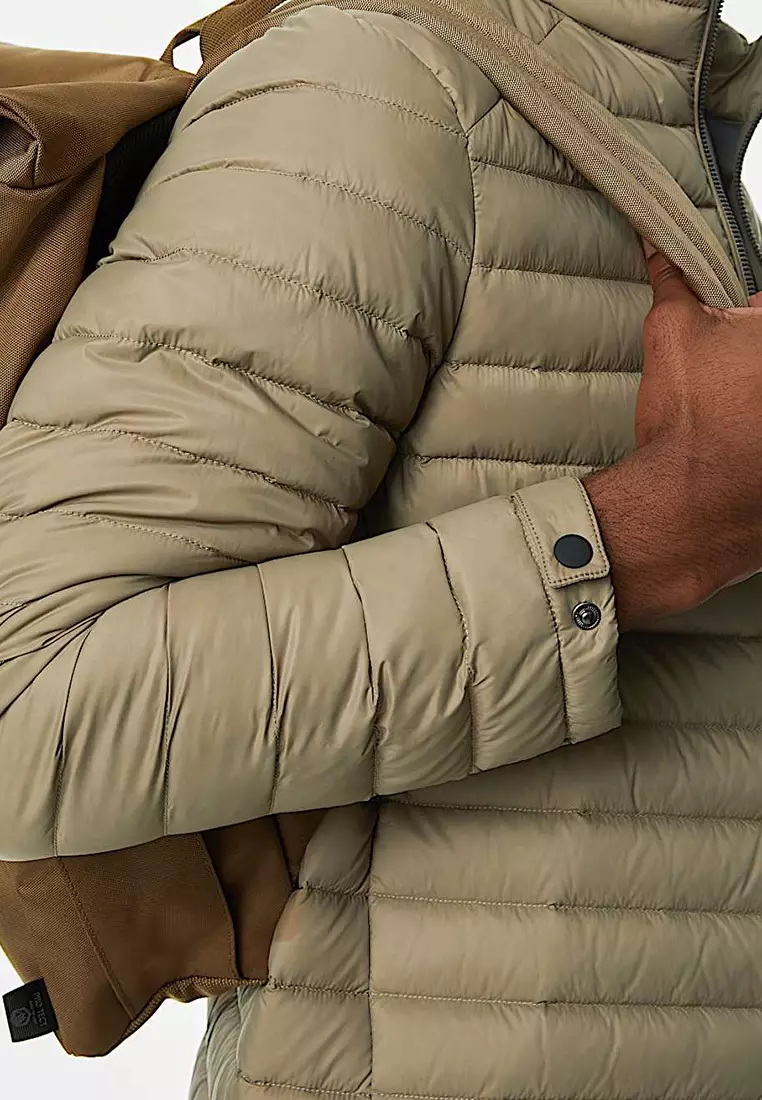 Feather and Down Puffer Jacket