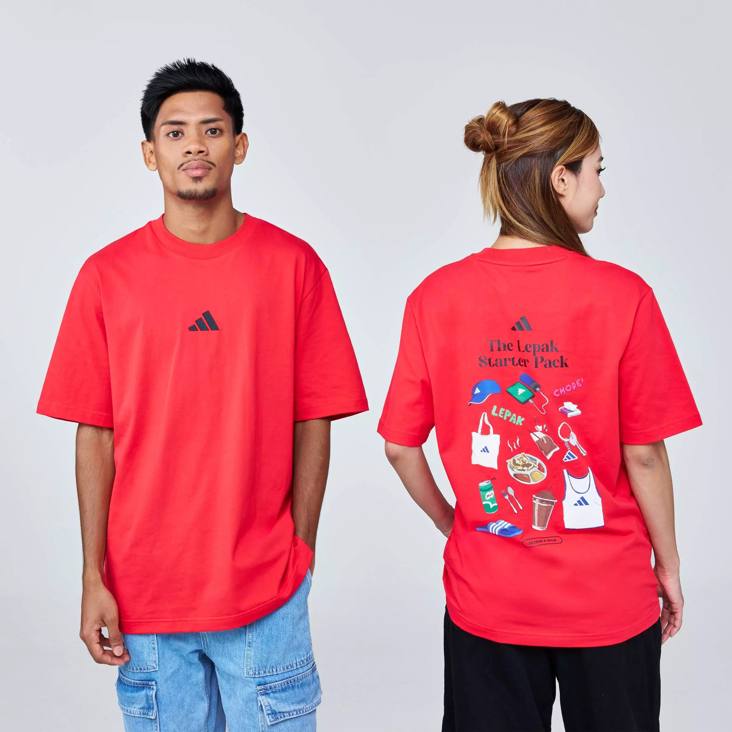 Lifestyle x MILO: The Lepak Starter Pack Men Red KL1693