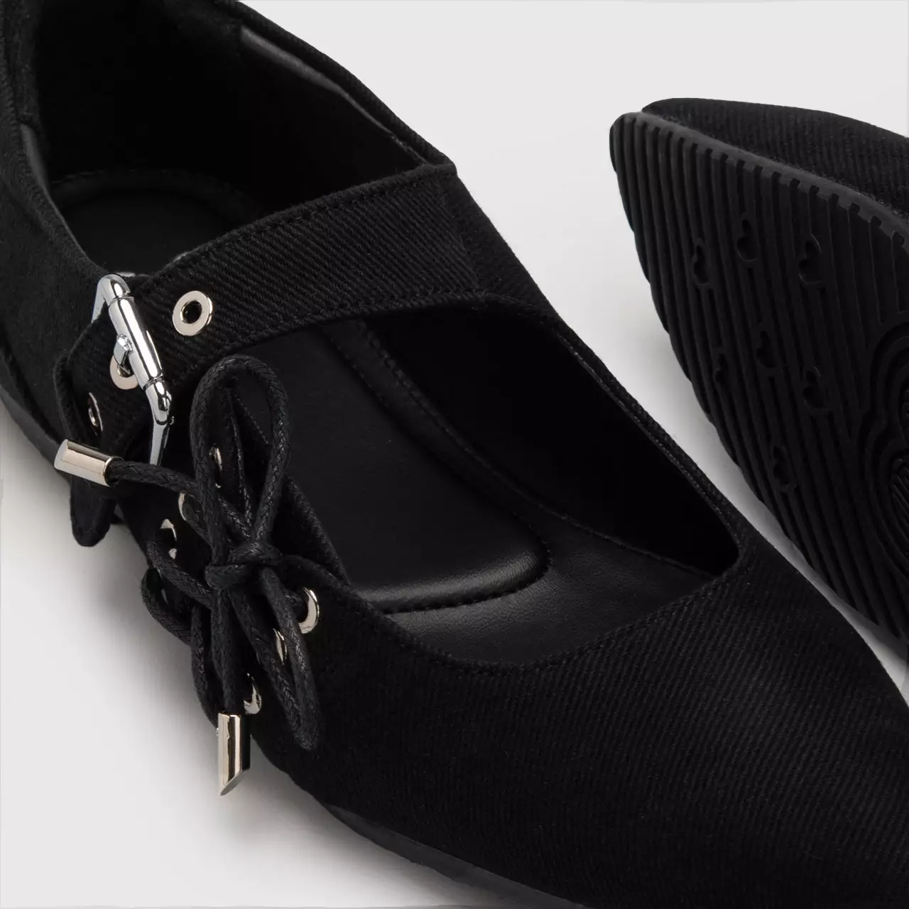 Livanya Flat Shoes Black