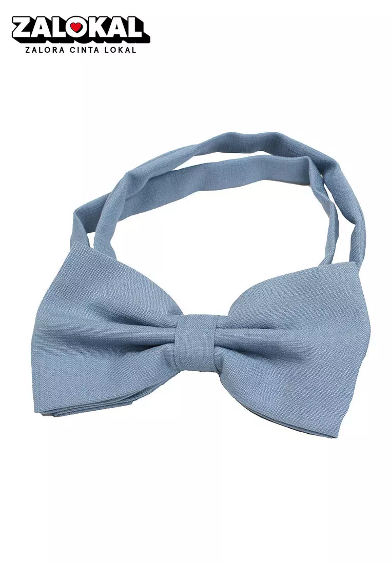 Dasi Kupu Bowtie Sky Blue A29