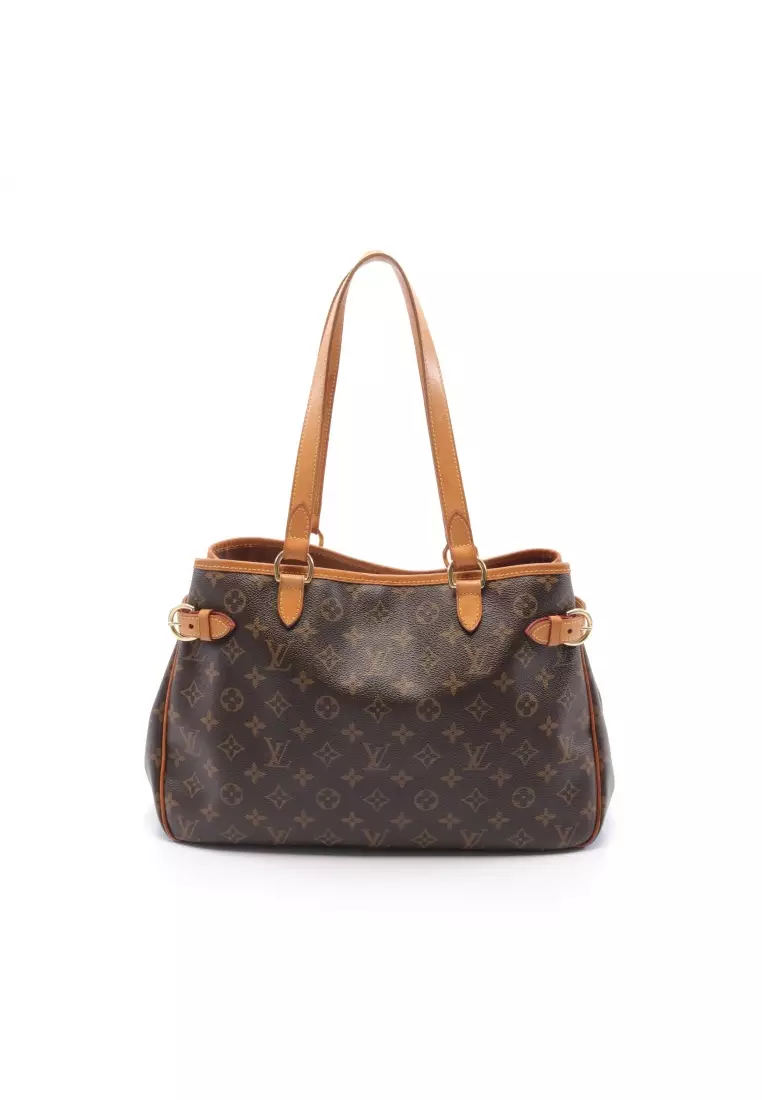 Louis Vuitton Brown Monogram Batignolles Horizontal Bag Shoulder