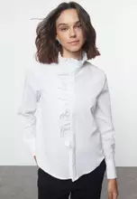 Buy Trendyol Ruffle Shirt 2025 Online | ZALORA